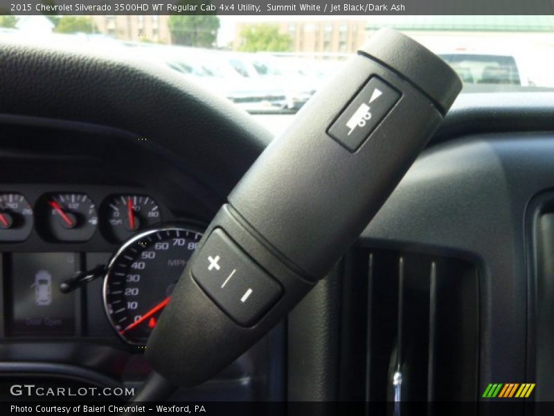 Summit White / Jet Black/Dark Ash 2015 Chevrolet Silverado 3500HD WT Regular Cab 4x4 Utility