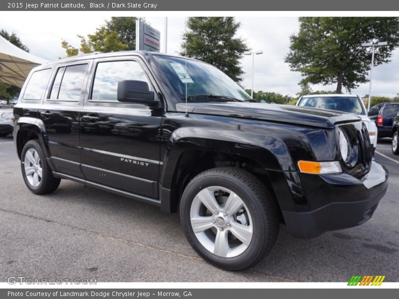 Black / Dark Slate Gray 2015 Jeep Patriot Latitude
