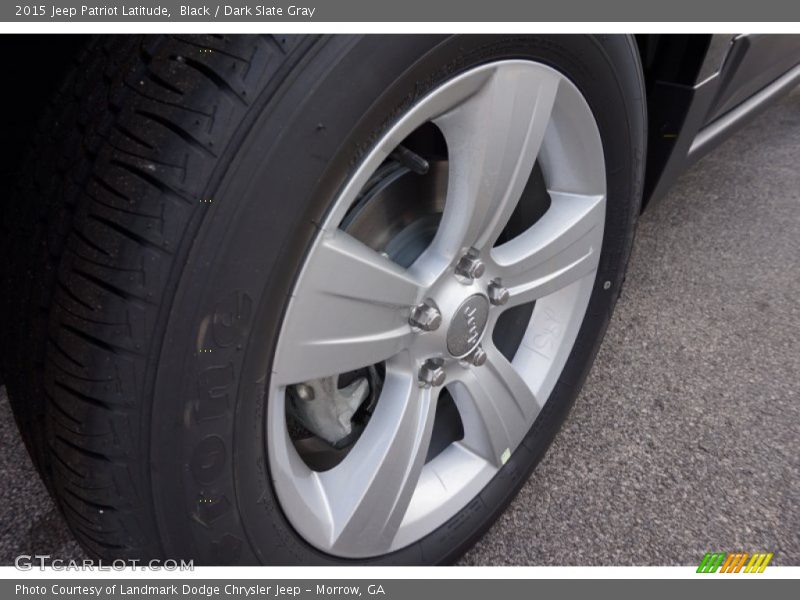 Black / Dark Slate Gray 2015 Jeep Patriot Latitude