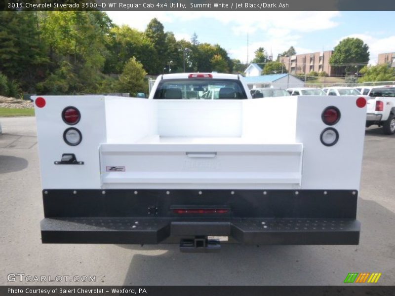 Summit White / Jet Black/Dark Ash 2015 Chevrolet Silverado 3500HD WT Regular Cab 4x4 Utility