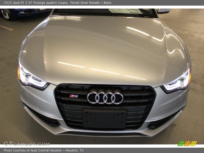 Florett Silver Metallic / Black 2015 Audi S5 3.0T Prestige quattro Coupe