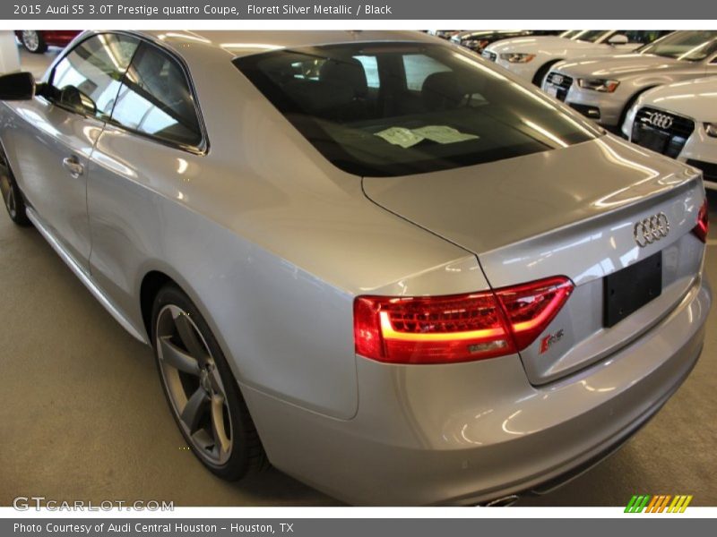 Florett Silver Metallic / Black 2015 Audi S5 3.0T Prestige quattro Coupe