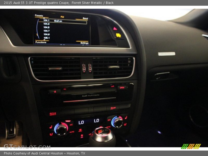 Florett Silver Metallic / Black 2015 Audi S5 3.0T Prestige quattro Coupe