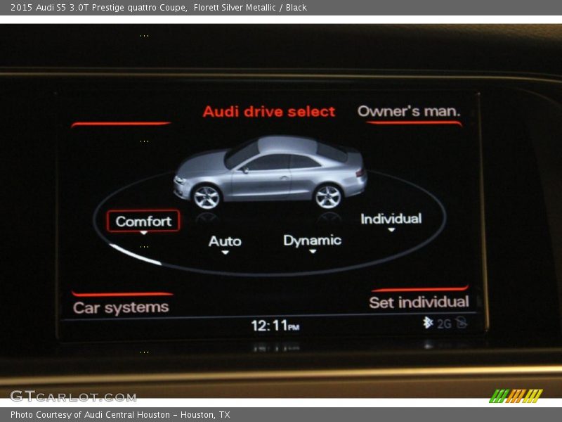 Florett Silver Metallic / Black 2015 Audi S5 3.0T Prestige quattro Coupe