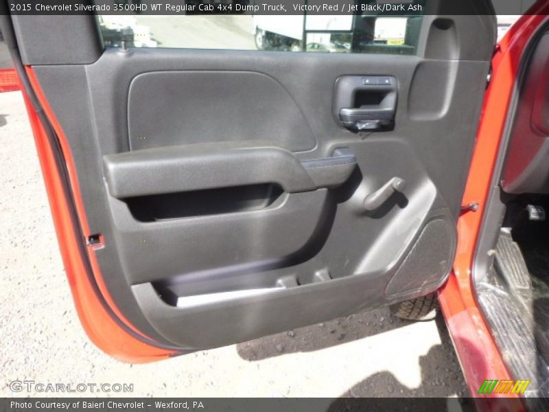 Door Panel of 2015 Silverado 3500HD WT Regular Cab 4x4 Dump Truck