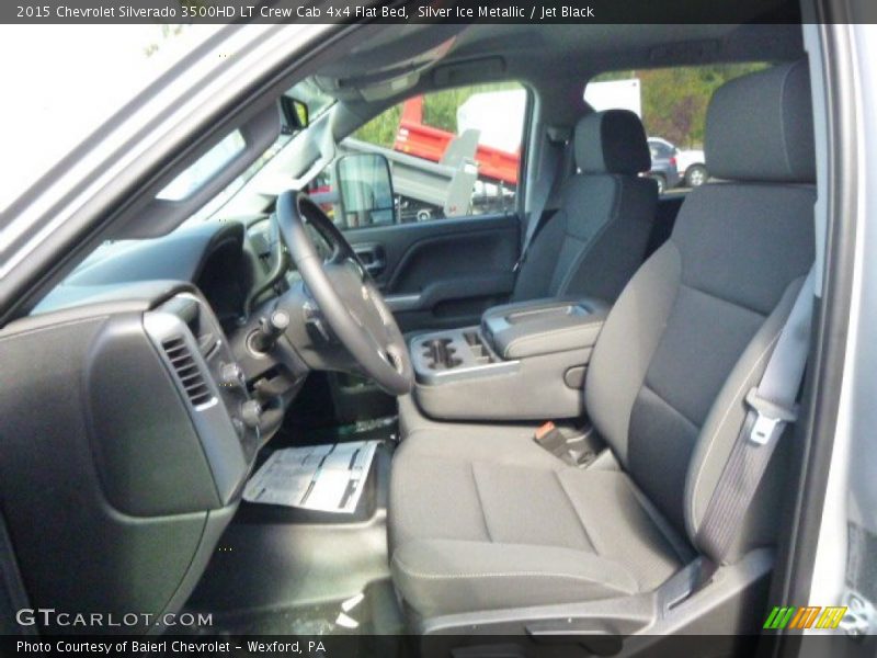 Front Seat of 2015 Silverado 3500HD LT Crew Cab 4x4 Flat Bed