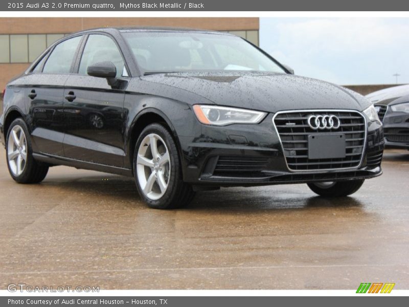 Mythos Black Metallic / Black 2015 Audi A3 2.0 Premium quattro