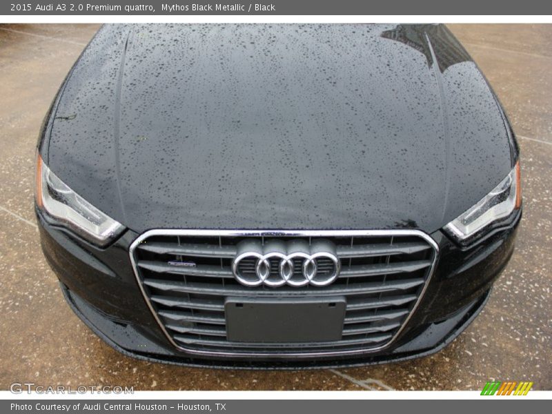 Mythos Black Metallic / Black 2015 Audi A3 2.0 Premium quattro