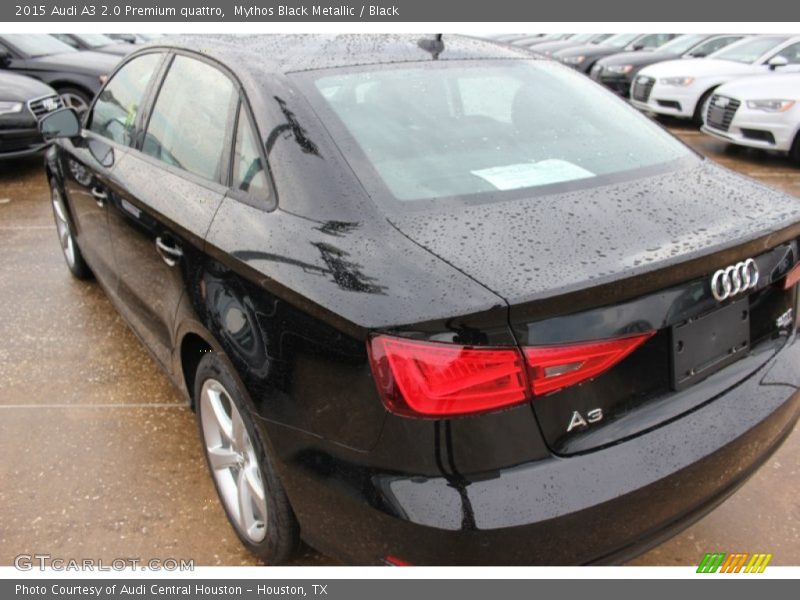 Mythos Black Metallic / Black 2015 Audi A3 2.0 Premium quattro