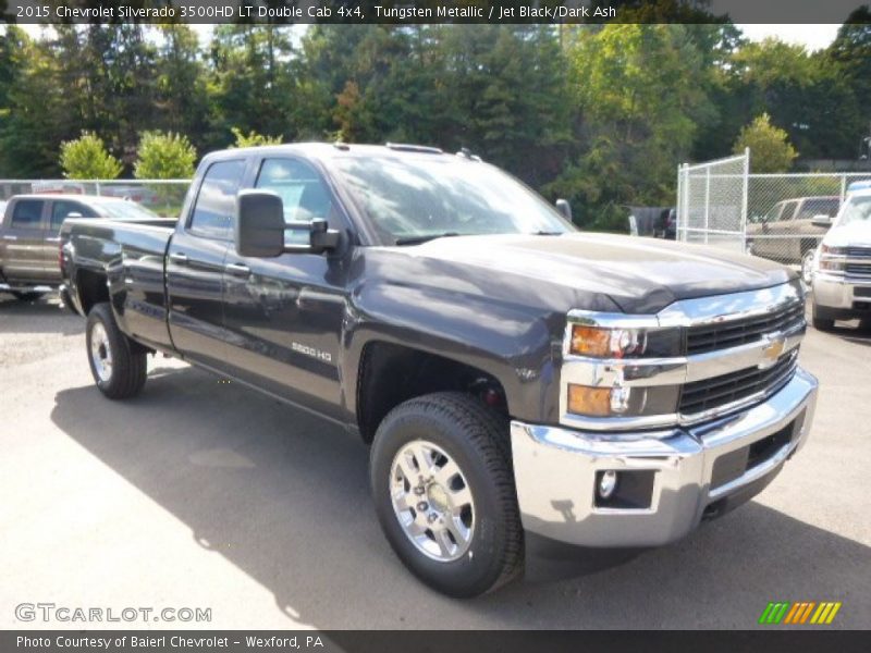 Tungsten Metallic / Jet Black/Dark Ash 2015 Chevrolet Silverado 3500HD LT Double Cab 4x4