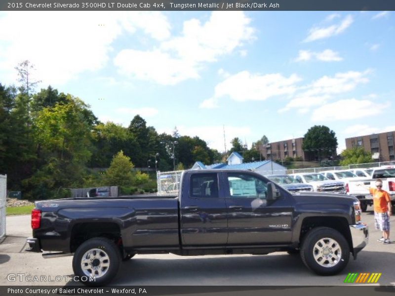 Tungsten Metallic / Jet Black/Dark Ash 2015 Chevrolet Silverado 3500HD LT Double Cab 4x4