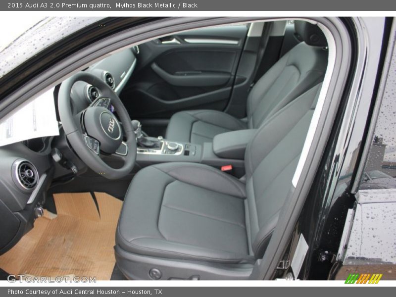 Mythos Black Metallic / Black 2015 Audi A3 2.0 Premium quattro