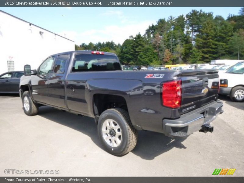 Tungsten Metallic / Jet Black/Dark Ash 2015 Chevrolet Silverado 3500HD LT Double Cab 4x4