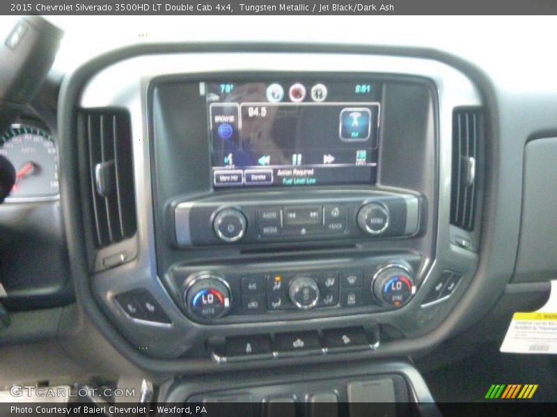 Controls of 2015 Silverado 3500HD LT Double Cab 4x4