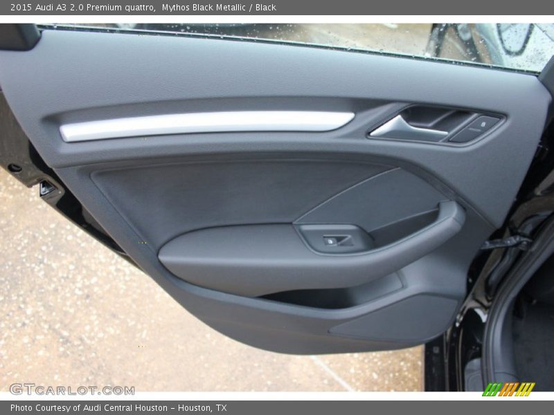 Mythos Black Metallic / Black 2015 Audi A3 2.0 Premium quattro