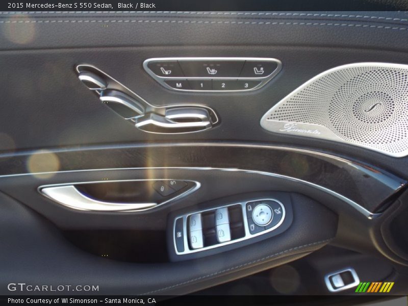 Black / Black 2015 Mercedes-Benz S 550 Sedan