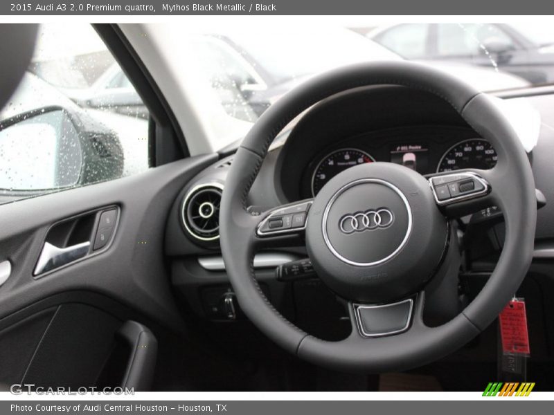Mythos Black Metallic / Black 2015 Audi A3 2.0 Premium quattro