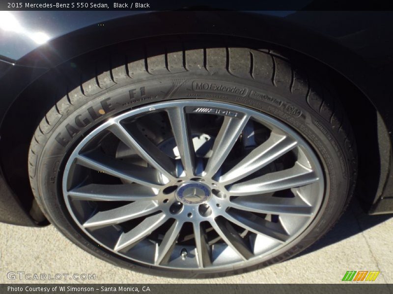 Black / Black 2015 Mercedes-Benz S 550 Sedan