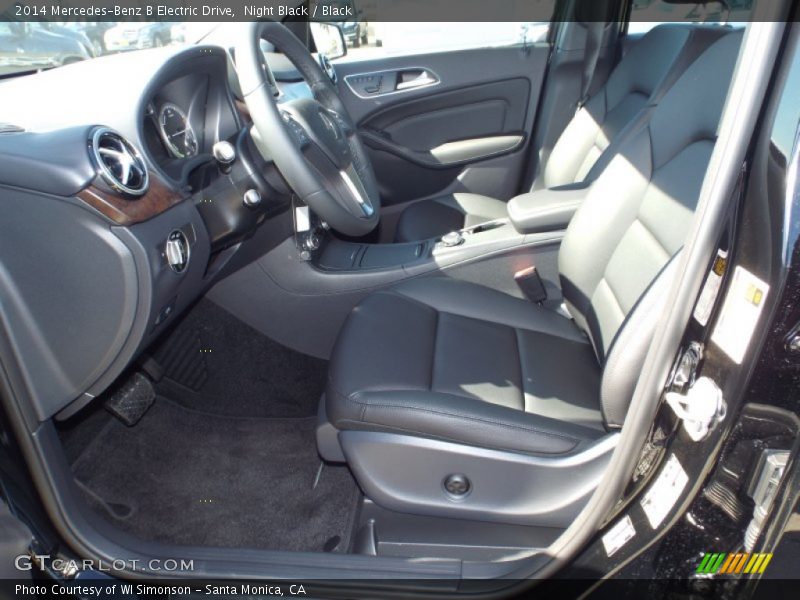 Night Black / Black 2014 Mercedes-Benz B Electric Drive