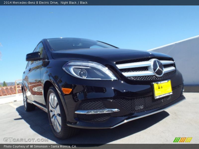 Night Black / Black 2014 Mercedes-Benz B Electric Drive