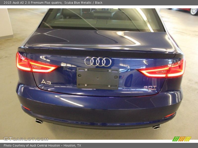 Scuba Blue Metallic / Black 2015 Audi A3 2.0 Premium Plus quattro