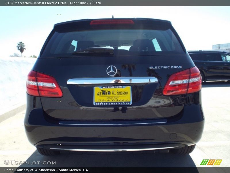 Night Black / Black 2014 Mercedes-Benz B Electric Drive