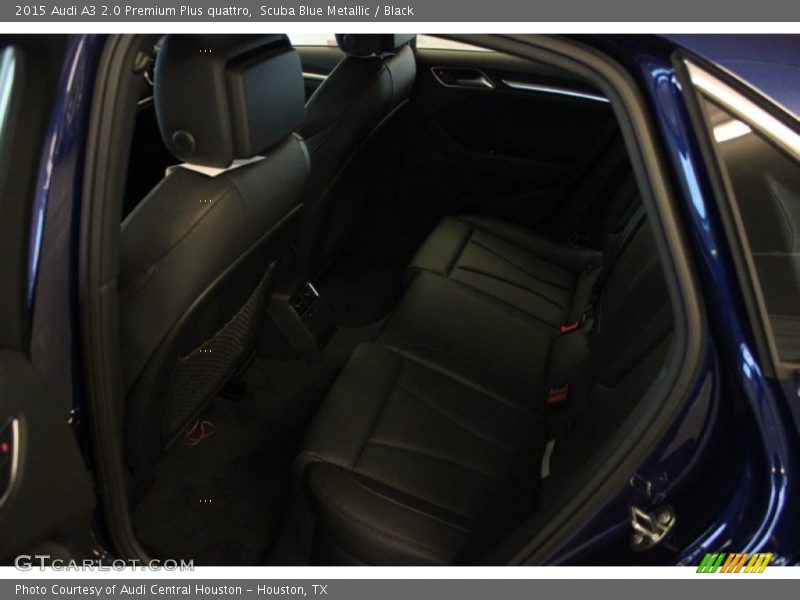 Scuba Blue Metallic / Black 2015 Audi A3 2.0 Premium Plus quattro
