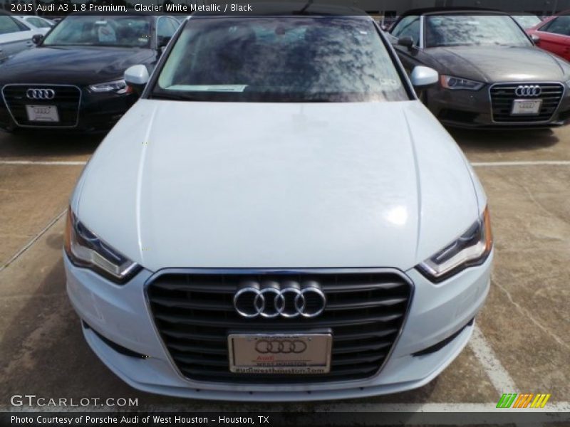 Glacier White Metallic / Black 2015 Audi A3 1.8 Premium