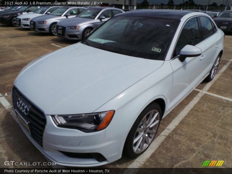 Glacier White Metallic / Black 2015 Audi A3 1.8 Premium