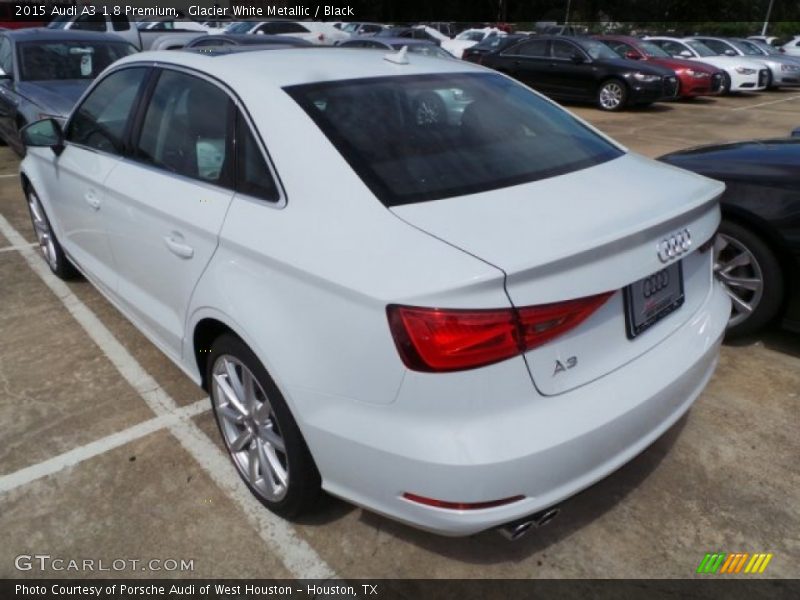 Glacier White Metallic / Black 2015 Audi A3 1.8 Premium