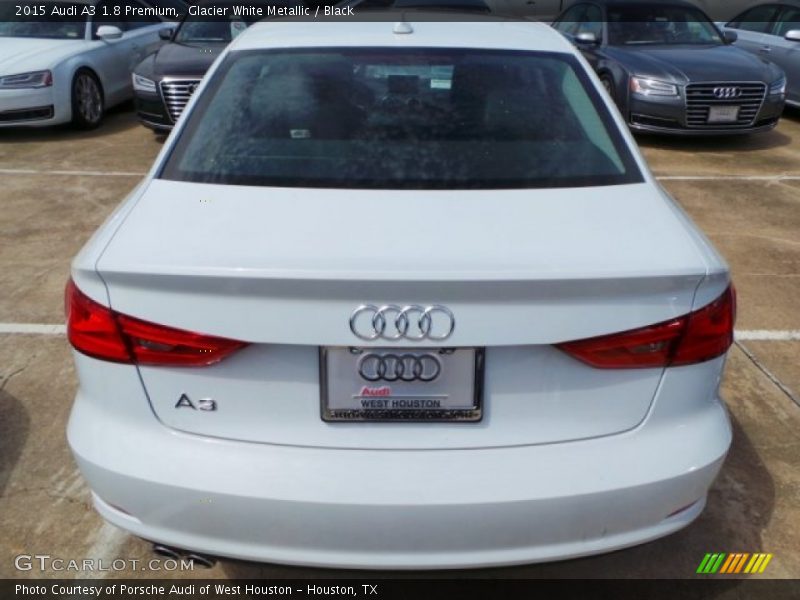 Glacier White Metallic / Black 2015 Audi A3 1.8 Premium