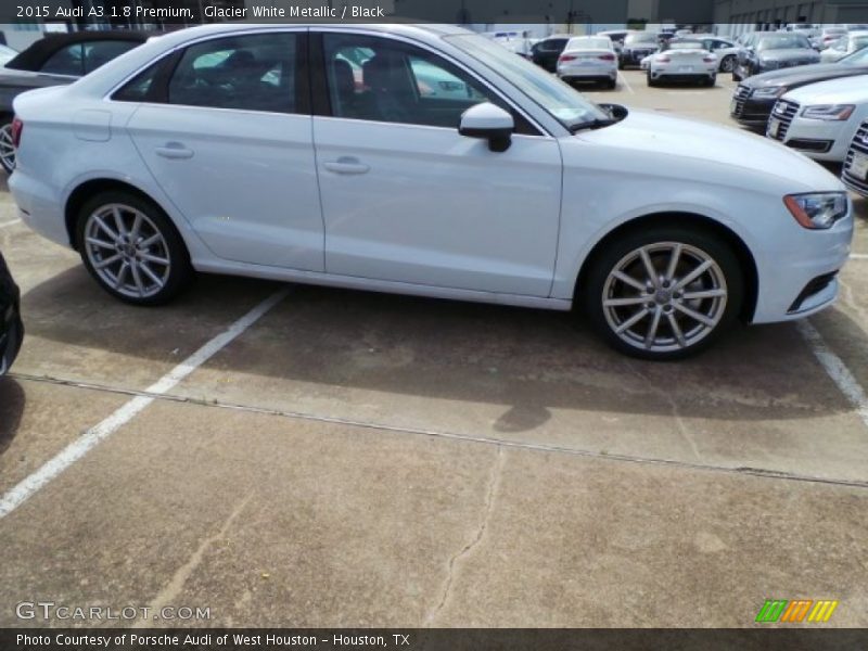 Glacier White Metallic / Black 2015 Audi A3 1.8 Premium