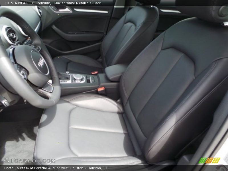 Glacier White Metallic / Black 2015 Audi A3 1.8 Premium