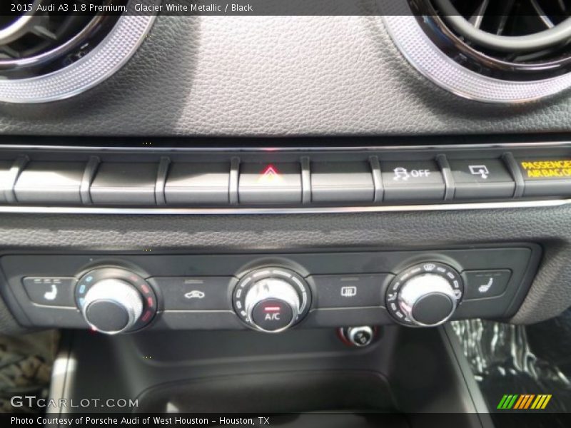 Glacier White Metallic / Black 2015 Audi A3 1.8 Premium