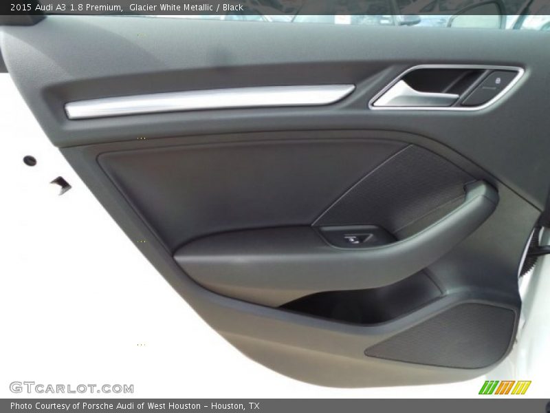 Glacier White Metallic / Black 2015 Audi A3 1.8 Premium