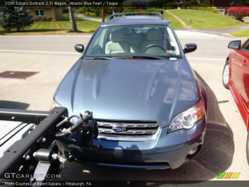 Atlantic Blue Pearl / Taupe 2006 Subaru Outback 2.5i Wagon