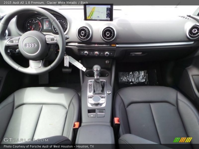 Glacier White Metallic / Black 2015 Audi A3 1.8 Premium