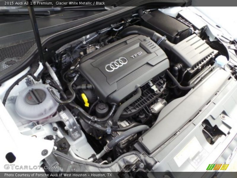 Glacier White Metallic / Black 2015 Audi A3 1.8 Premium