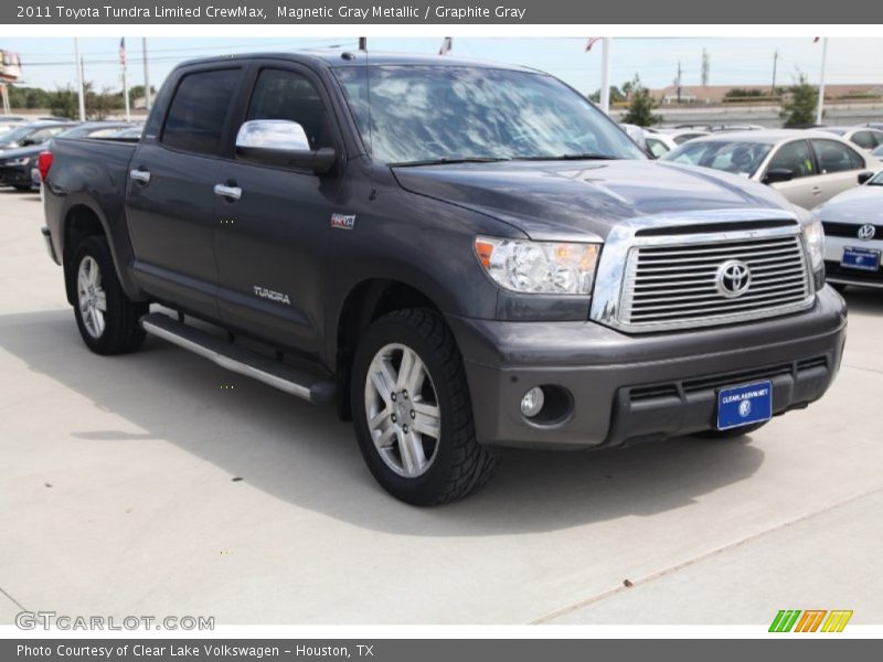 Magnetic Gray Metallic / Graphite Gray 2011 Toyota Tundra Limited CrewMax
