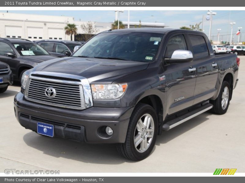 Magnetic Gray Metallic / Graphite Gray 2011 Toyota Tundra Limited CrewMax