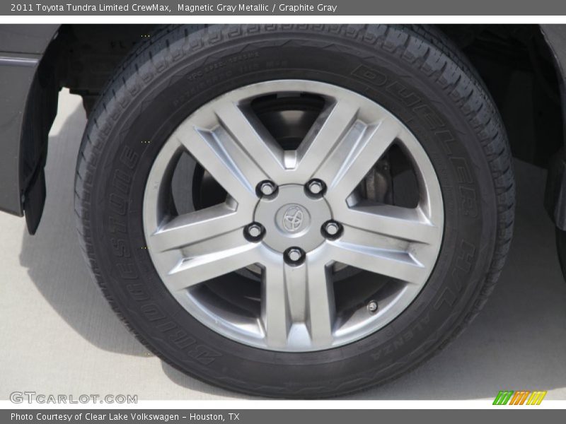 Magnetic Gray Metallic / Graphite Gray 2011 Toyota Tundra Limited CrewMax