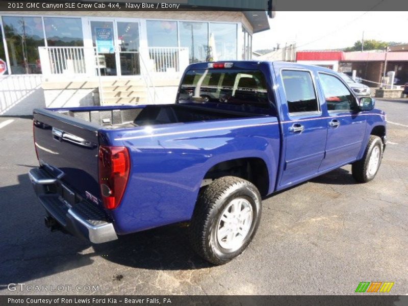 Navy Blue / Ebony 2012 GMC Canyon SLE Crew Cab 4x4