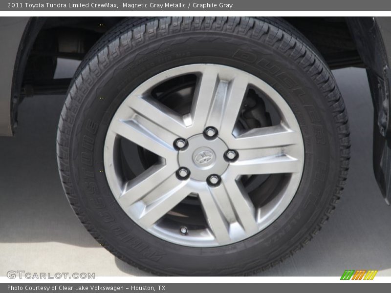 Magnetic Gray Metallic / Graphite Gray 2011 Toyota Tundra Limited CrewMax