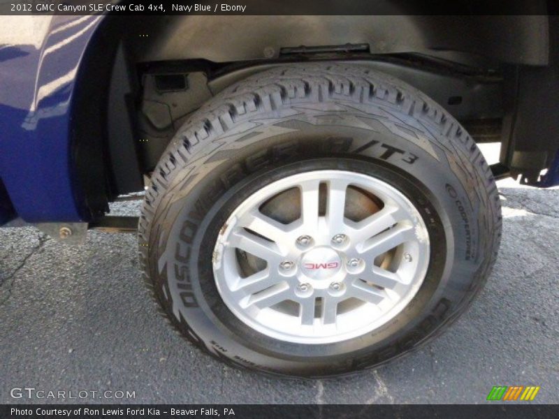 Navy Blue / Ebony 2012 GMC Canyon SLE Crew Cab 4x4