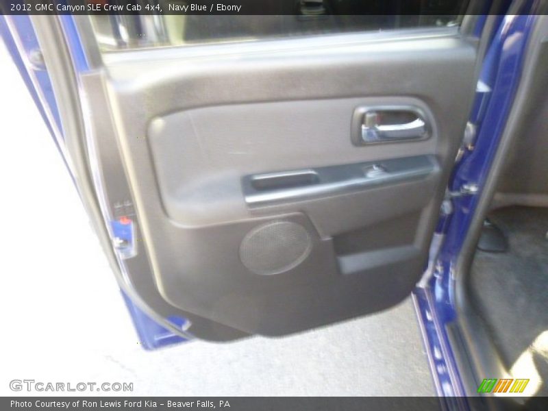Navy Blue / Ebony 2012 GMC Canyon SLE Crew Cab 4x4