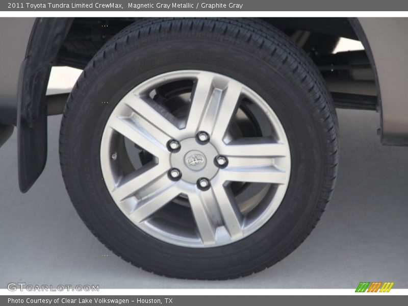 Magnetic Gray Metallic / Graphite Gray 2011 Toyota Tundra Limited CrewMax