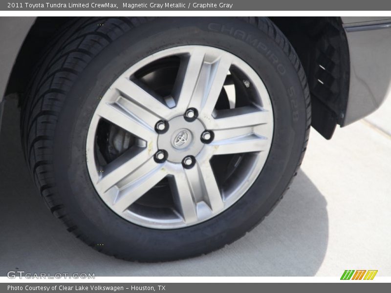 Magnetic Gray Metallic / Graphite Gray 2011 Toyota Tundra Limited CrewMax
