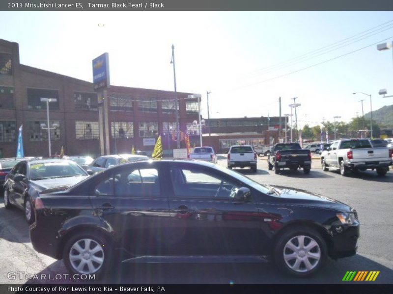 Tarmac Black Pearl / Black 2013 Mitsubishi Lancer ES