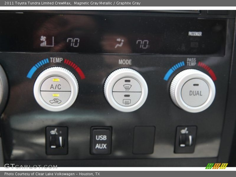 Magnetic Gray Metallic / Graphite Gray 2011 Toyota Tundra Limited CrewMax