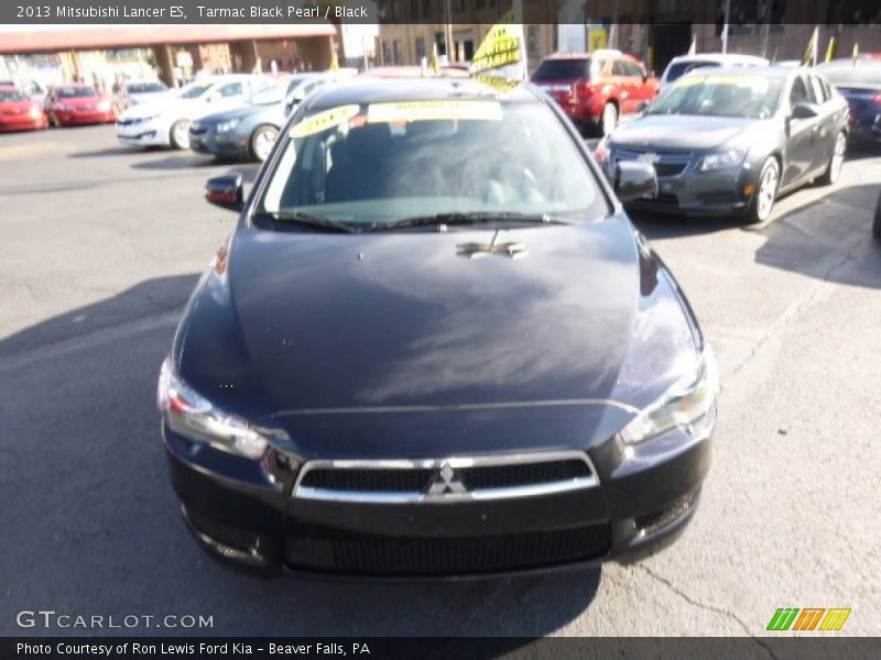 Tarmac Black Pearl / Black 2013 Mitsubishi Lancer ES